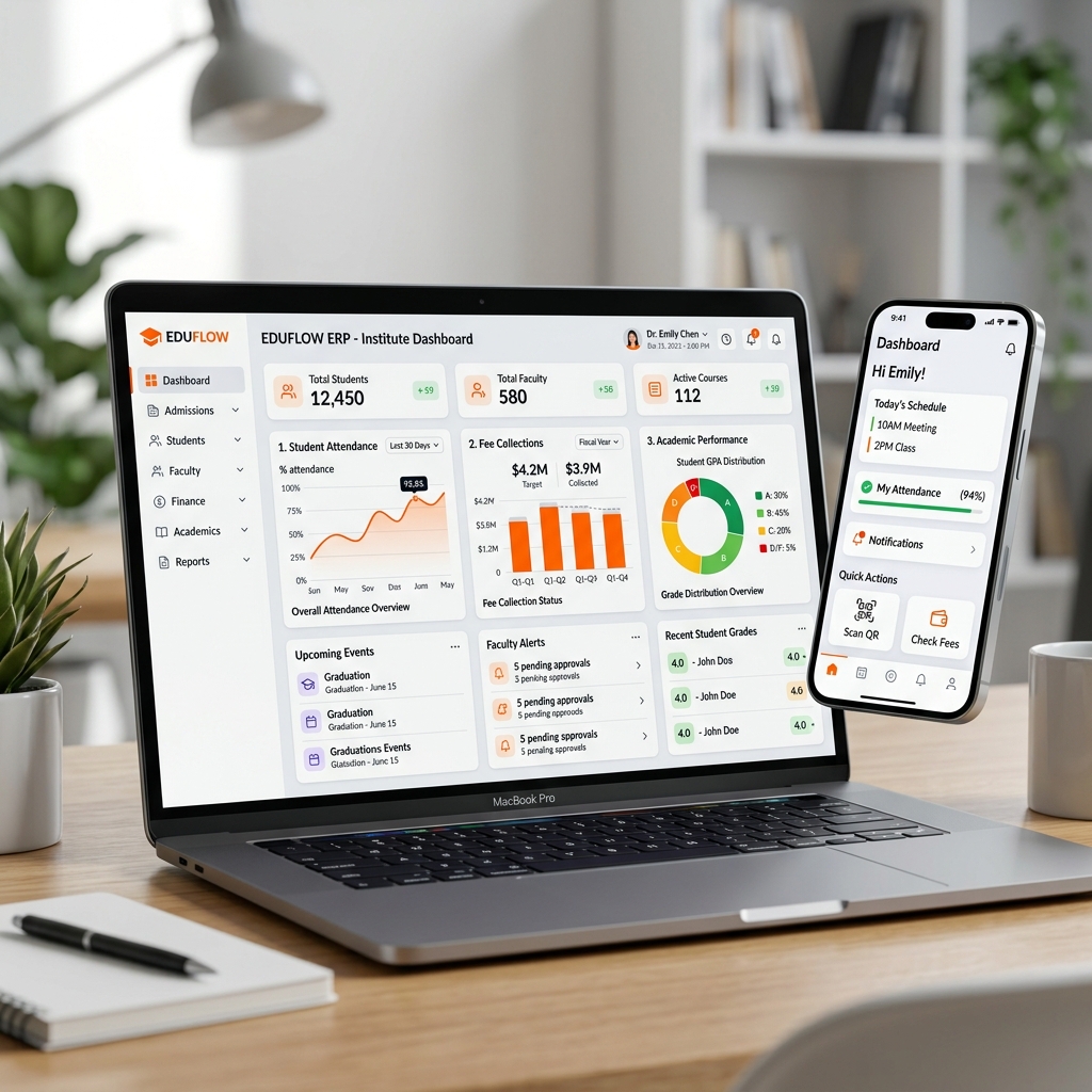 Tuoora ERP Dashboard