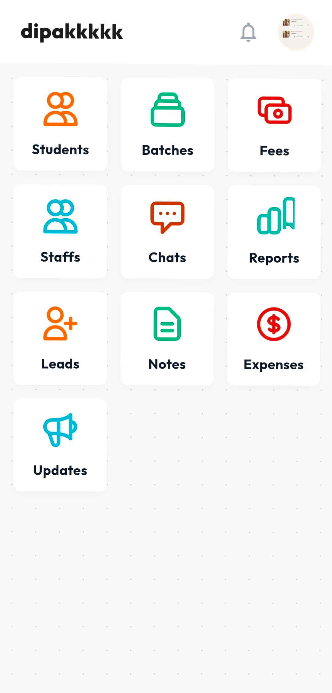 Tuoora Mobile Dashboard